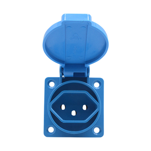YD-001S Enchufe de Pared para Exteriores, Impermeable IP44, ROHS, para Camping y Automóvil, 10A 250V, CE, 3 Orificios, Retardante de Llama, Nylon y Latón, 1 Salida - Product Image 5