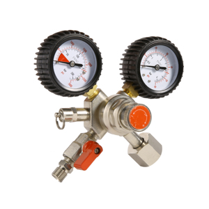 Régulateur de CO2 de bière à double pression, brassage à domicile, fûts de boisson, distributeur de CGA-320 entrée, pression de fonctionnement de 0 à 60 PSI - Product Image 2