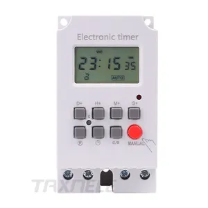 KG316S High Load 30A 220V 7 Days Weekly Digital Electronic Lighting Timer Switch Interval 1 Second Power Direct Output