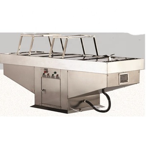 Acero inoxidable 304 eléctrico morgue mesa de autopsia <span class=keywords><strong>funeraria</strong></span> equipos para uso en laboratorio. - Product Image 4