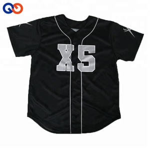 Men's baseball jersey blank custom Sublimation - Product Image 2