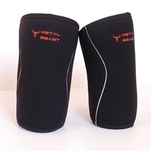 Manchons de compression pour genoux de 7 mm pour squats, fitness, musculation, haltérophilie et musculation de haute intensité - Product Image 1