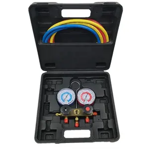 HVAC R134a Manifold Gauge Set Air Conditioning Refrigerant Manifold Pressure Gauge M20