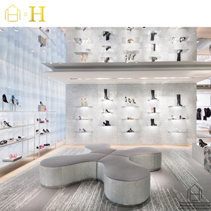 <span class=keywords><strong>Ideas</strong></span> de Decoración para Exhibición en Tiendas Minoristas, Diseño <span class=keywords><strong>Interior</strong></span> Moderno para Tiendas de Zapatos Femeninos - Product Image 3