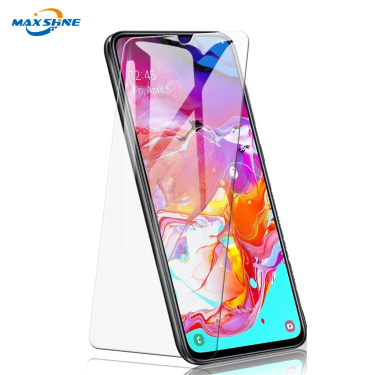 Mobile Phone Accessories 9H Hardness Explosion-Proof Mobile Phone Tempered Glass For Samsung A70 A90 A40 A30 A20 A10