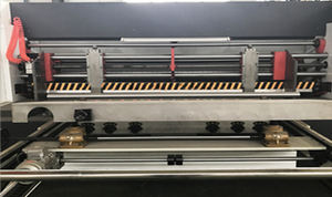 The corrugated hose carton box Flexo machine roll Groover printout's one Color - Product Image 2