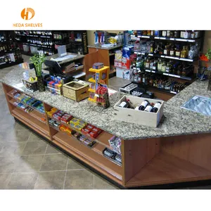 Customized Modern Wooden Boutique Cashier Desk bar store shopping mall checkout Counter Marble Cashier Counter Design