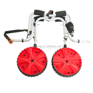 <span class=keywords><strong>Chariot</strong></span> <span class=keywords><strong>de</strong></span> <span class=keywords><strong>transport</strong></span> en aluminium, remorque à roulettes, <span class=keywords><strong>chariot</strong></span> à roulettes avec sangle d'arrimage, qualité marine, porte-<span class=keywords><strong>kayak</strong></span>, porte-canot, porte-bateau - Product Image 4