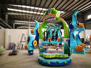 2025 populaire 10P attrayant enfants parc d'attractions équipement manèges Happy Circus parc d'attractions manèges à vendre - Product Image 2