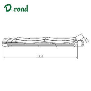 Style chinois en <span class=keywords><strong>bois</strong></span> ornement de jardin en plein air jardin tonnelle pergola - Product Image 5