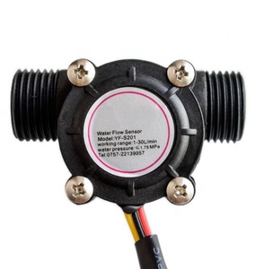 Sensor de flujo de agua <span class=keywords><strong>YF</strong></span>-<span class=keywords><strong>S201</strong></span>, interfaz G1/2, medidor de flujo de agua - Product Image 2