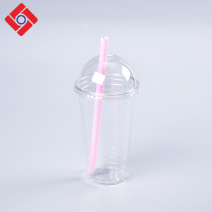 De alta calidad de plástico Pet claro desechables Frappe helado tazas de café con tapa - Product Image 5