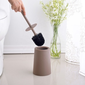 Escobilla de baño de cabeza de plástico producida en fábrica con mango de plástico ecológico para cepillos de limpieza - Product Image 3