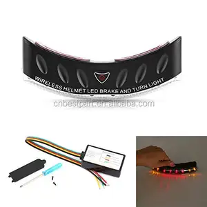 Hot Koop Fietsen Draadloze Led Helmet Light Smart Fiets Richtingaanwijzer Voor Elke Helm