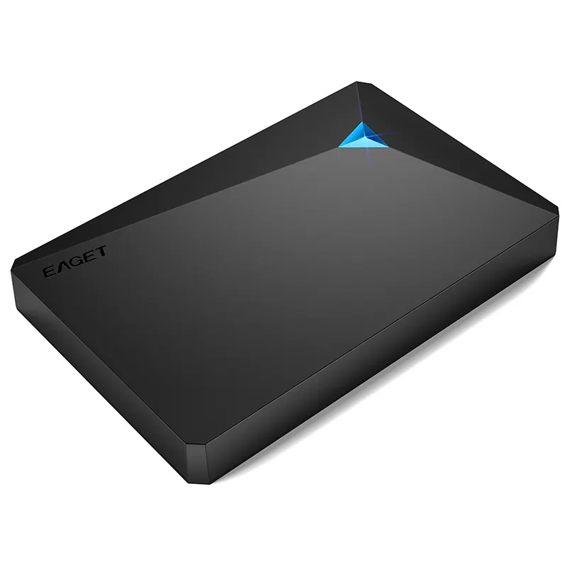 EAGET G20 हार्ड ड्राइव USB3.0 Shockproof पूर्ण एन्क्रिप्शन बाहरी हार्ड डिस्क यूएसबी पीसी HDD के लिए 2.5 इंच 500GB काले डेस्कटॉप एबीएस Bla