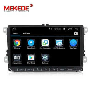 MEKEDE アンドロイド 8.1 クアッドコア 1 + 16 ギガバイト車の dvd プレーヤー vw シュコダゴルフ 5 ゴルフ 6 ポロパサート B5 B6 JETTA ティグアン wifi gps ラジオ