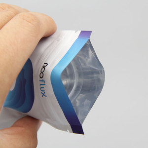 Tùy Chỉnh Logo In Mini Gói 3 Side Seal Nhôm Lá Mỏng Túi/3X3 Đen Mylar Ziplock Túi - Product Image 3