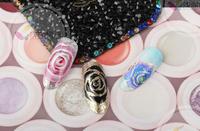 QSHY Custom Logo Handelsmarke Mode Einweichen Bio-Harz UV Attraktiver Glitter 24k Platinum Gel Nagellack Kit