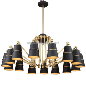 Grande taille moderne en <span class=keywords><strong>fer</strong></span> <span class=keywords><strong>forgé</strong></span> <span class=keywords><strong>suspension</strong></span> industrielle à vendre pendentif lumière - Product Image 3