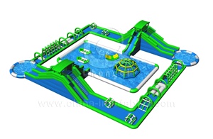 Dijual Taman Air Tiup Tanah Taman Portabel dengan Rintangan - Product Image 6