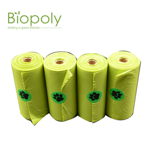 Resturaurant Đưa Ra Tùy Chỉnh Thiết Kế Cornstarch Phân Hủy Sinh Học Không Nhựa Thùng Rác Túi - Product Image 2