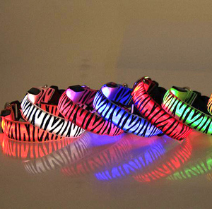 Grosir Pabrik penjualan langsung harga rendah kualitas tinggi persediaan hewan peliharaan tahan air led kalung leher anjing - Product Image 3
