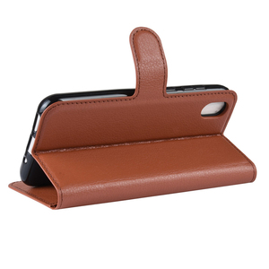 Para <span class=keywords><strong>Huawei</strong></span> <span class=keywords><strong>Y5</strong></span> <span class=keywords><strong>2019</strong></span> Litchi grano PU cuero cartera Flip caso de la cubierta con el titular de la tarjeta - Product Image 3