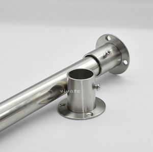 Guardaroba Flangia Rotonda Tubo di Tubo di Supporto di Sostegno - Product Image 3