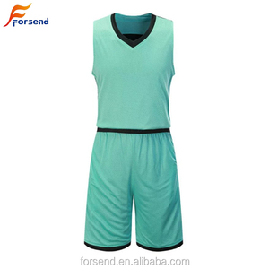 Top quality cheap Sublimation custom new Design Green basketball Jersey - Product Image 1