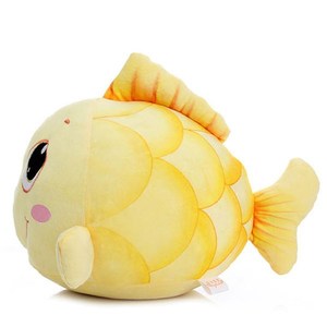 Excellente artisanat en gros mer animaux poissons doux jouet, peluche poissons jouet - Product Image 4