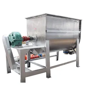 304 stainless steel ribbon mixer horizontal for dry powders