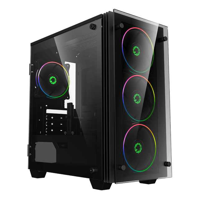 GAMEMAX--New Design Gaming PC Case Micro ATX/ITX OEM CPU Cabinet Mid Tower Computer Case