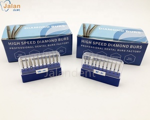 Diamond Bur Cho Tay Khoan Tốc Độ Cao 10 Cái Đóng Gói Chất Lượng Cao Nha Khoa <span class=keywords><strong>FG</strong></span> - Product Image 5