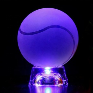 Prix sportif Cristal Verre Football Basketball Compétition Prix d'honneur Boule <span class=keywords><strong>de</strong></span> cristal Graduation Souvenir <span class=keywords><strong>Cadeau</strong></span> - Product Image 2