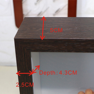 Boîte profonde Cadre PS Cadre De Boîte Ombre Carrée 4.3 CM Profondeur Bébé Mains Pied <span class=keywords><strong>Moulage</strong></span> de Cadre De Boîte D'ombre - Product Image 2
