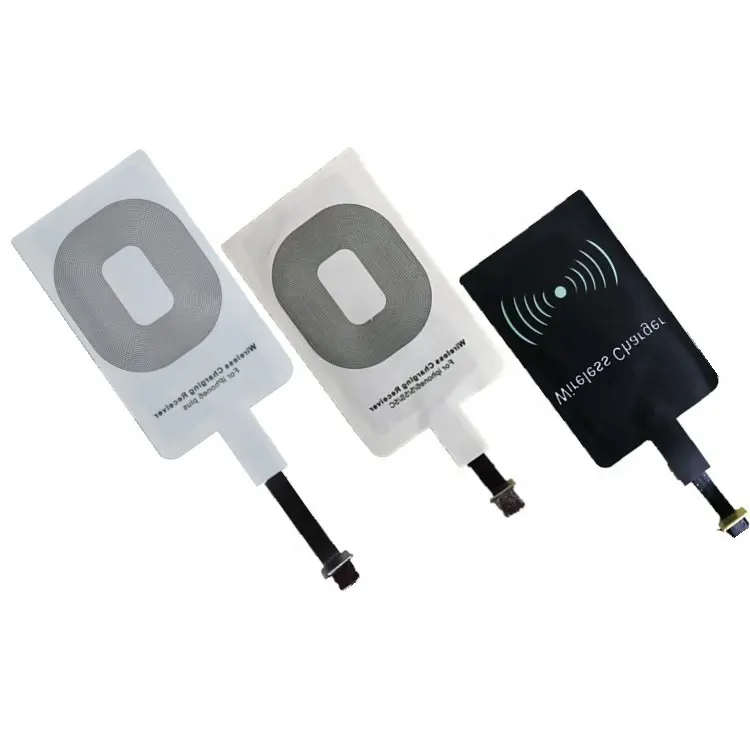 Micro Usb Qi Draadloze Oplader Ontvanger Voor Samsung Android Telefoons 5V/1A