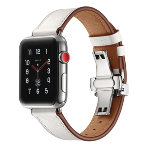 Stile dell'annata del cuoio genuino 38mm di <span class=keywords><strong>apple</strong></span> <span class=keywords><strong>watch</strong></span> band per 38mm 42mm di <span class=keywords><strong>apple</strong></span> del cinturino di vigilanza - Product Image 3