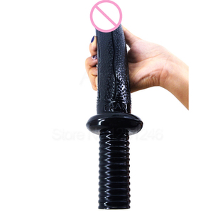 FAAK Unisex Big Anal Plug Dildo mit Griff Butt Plug Sexspielzeug Anal Anus Vaginal Stimulieren Homosexuell Erotik Spielzeug Sex Shop - Product Image 3