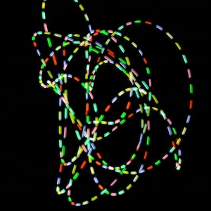 À travers le trou 5mm/8mm/10mm 3 couleur Stroboscopique Flash LED en clair diffuse objectif pour rave Orbites et Gants - Product Image 2