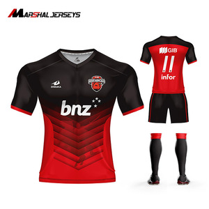 Cheap soccer uniform, blank soccer jersey, full sublimation soccer training uniform - Product Image 2
