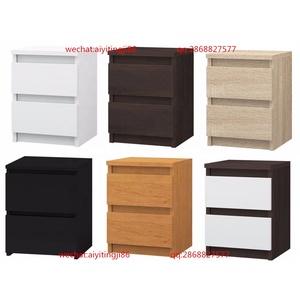 SG-LL135 <strong>Bedside</strong> <strong>Table</strong> 2 Drawers <strong>Bedside</strong> <strong>Table</strong> <strong>Bedside</strong> Cabinet Night Console - Product Image 1