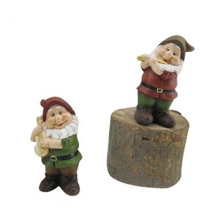 Petit drôle nain <span class=keywords><strong>de</strong></span> <span class=keywords><strong>jardin</strong></span> décor avec instruments - Product Image 3