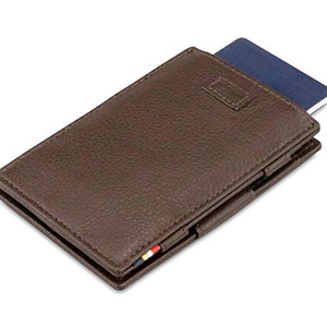 Mince Minimaliste Portefeuille Magique En Cuir Véritable Manchons De Blocage RFID pour Hommes - Product Image 1