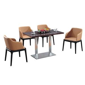 Mesa y Silla de Diseño Profesional Moderno para <span class=keywords><strong>Restaurante</strong></span>, Muebles de Madera, 10 Juegos, Muebles para <span class=keywords><strong>Restaurante</strong></span> - Product Image 4