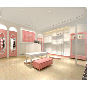 LUX-riel de acero inoxidable funcional, diseño personalizado de alta calidad, exhibición de tienda de ropa - Product Image 3