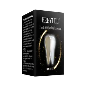 BREYLEE profissional mais brilhantes dentes brancos branqueamento líquido