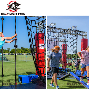 <span class=keywords><strong>Ninja</strong></span> <span class=keywords><strong>Warrior</strong></span> Kids Obstacles Course Équipement de terrain de jeu intérieur pour enfants à vendre - Product Image 5