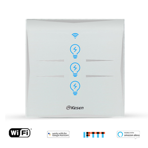 Nouveau Design Automatique Écran Tactile <span class=keywords><strong>Smart</strong></span> <span class=keywords><strong>Vie</strong></span> 3 gang 2 Gang 1 Way Mur Interrupteur de Lumière - Product Image 2