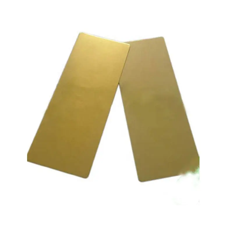 Cut Edge Glossy New Style Golden Film beschichtetes Papier fach aus geräuchertem Lachs karton