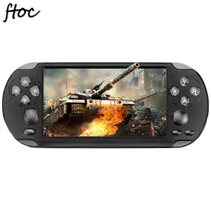 Portátil clásico móvil de mano Gamepad TV Video consola de juegos de 128 bits Real 8GB Pantalla de 5,1 pulgadas para el juego de la cámara video MP4 MP5